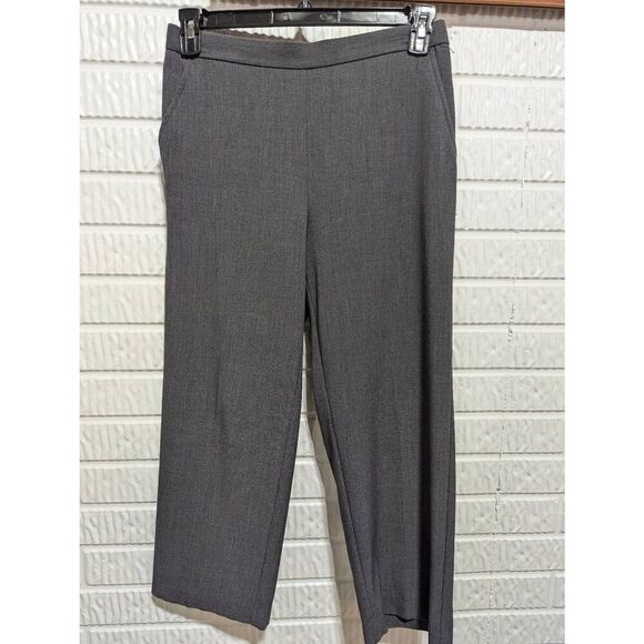 Sag Harbor Women's Gray Solid Comfort Waist Dress Pants Trousers Size 10P - Picture 1 of 7